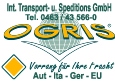 Internat. Transport u. Spedition  Ogris - Klagenfurt