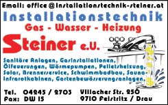Steiner Installationstechnik e.U. - Feistritz / Drau